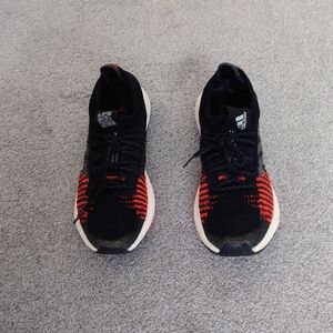 Adidas Pulseboost HD Sneakers Shoes Core Black / Grey Five / Solar Red